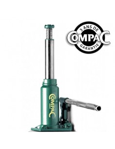 Cric bouteille hydraulique capacité 3 tonnes COMPAC