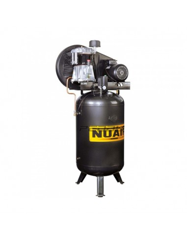 Compresseur d'air à piston reservoir 200 litres 4 CV NUAIR