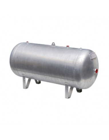 Réservoir horizotal en acier galvanisé à chaud intérieur/extérieur 100 litres