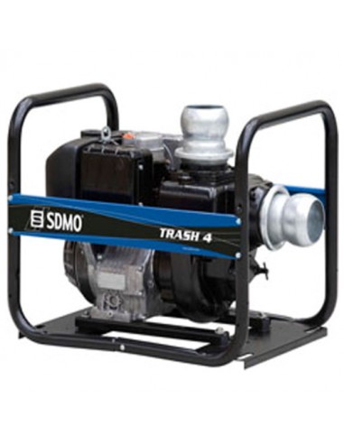 Motopompe diesel 4 temps eaux très chargées 1800 l/min SDMO TRASH 4 C5