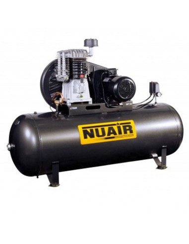 Compresseur d'air à piston cylindre fonte 500 litres 5.5 CV NUAIR