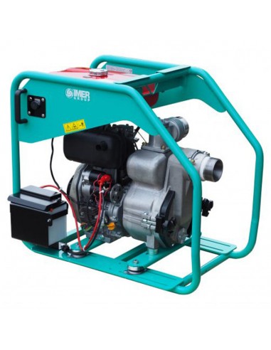 Motopompe diesel pour eaux très chargées débit 1150 l/min WORMS