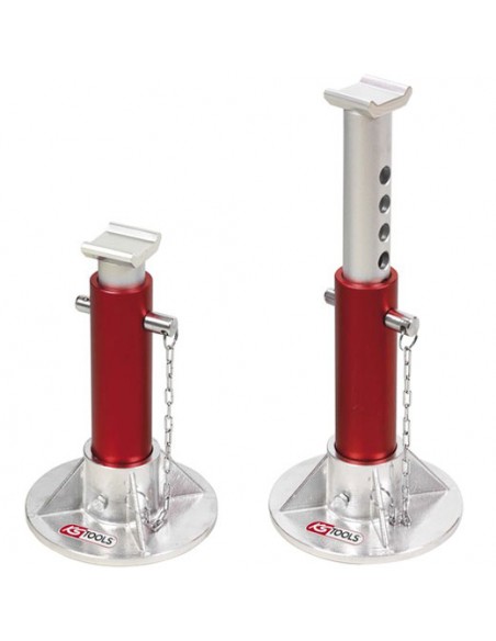 Chandelles à goupilles KSTOOLS en aluminium 3 tonnes