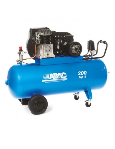 Compresseur d'air à piston de 200 litres triphasé de 4 CV ABAC