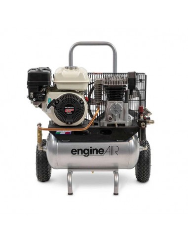 Compresseur d'air thermique mobile moteur Honda essence 4,8 CV 22 litres ABAC