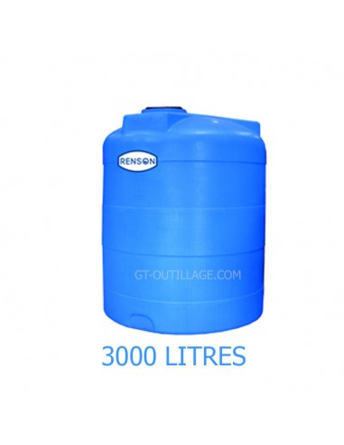 Cuve de stockage d'eau 3000 litres Renson