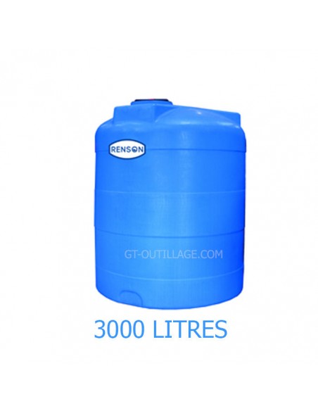 Cuve de stockage d'eau 3000 litres Renson