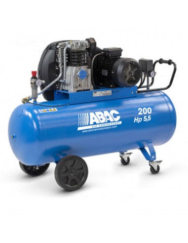 Compresseur d'air à piston réservoir de 500 litres moteur triphasé de 5,5 CV ABAC