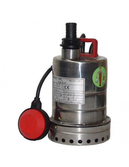 Pompe électrique immergée pour eaux boueuses 9 m^3/h